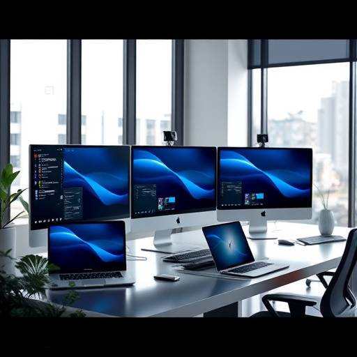 Multiple monitors and laptops